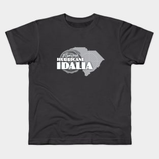 I Survived Hurricane Idalia Kids T-Shirt